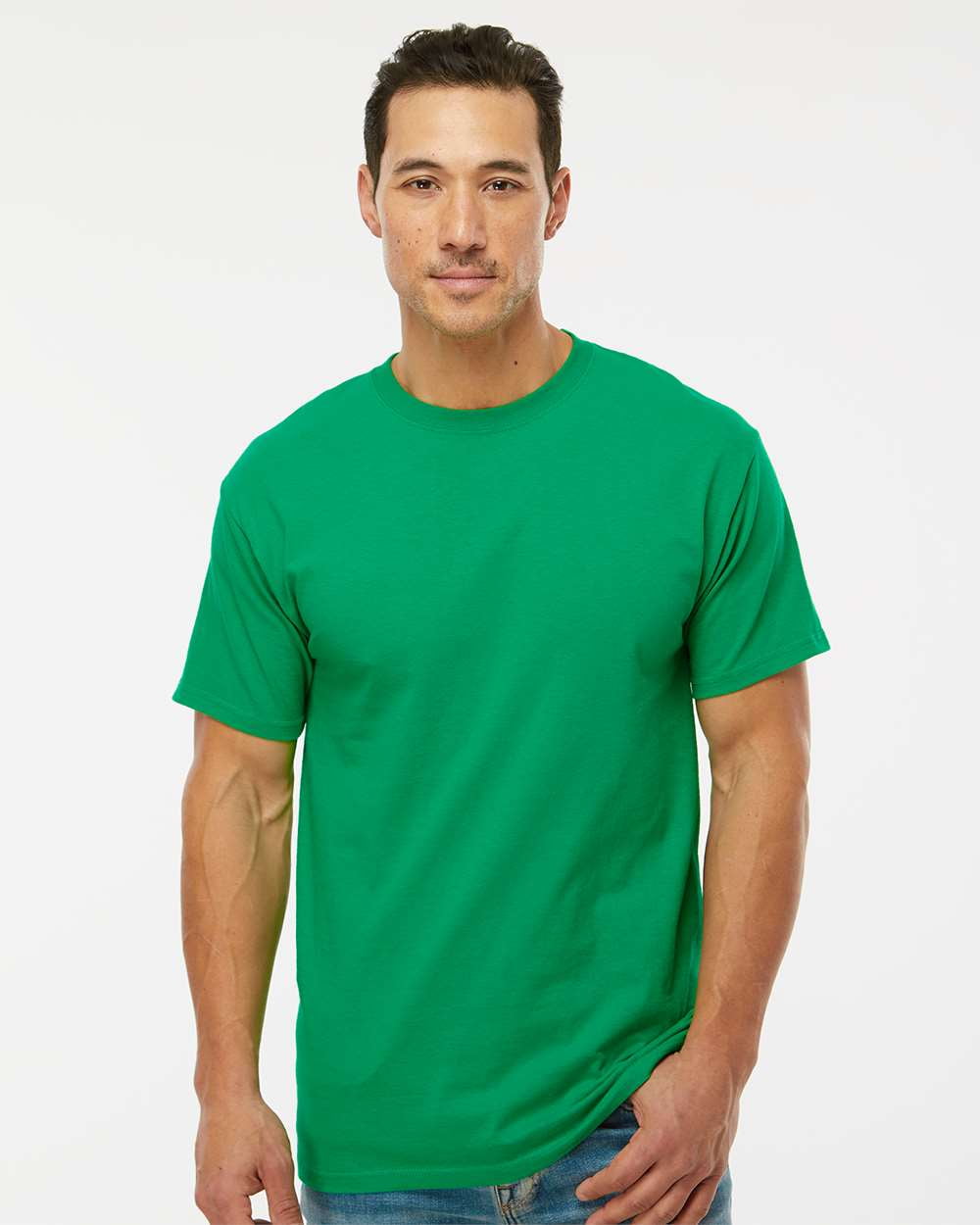M&O - Gold Soft Touch T-Shirt - 4800 - Irish Green - Size: XL