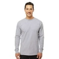 thumbnail image 1 of M&O Unisex Gold Soft Touch Long Sleeve T-Shirt Crewneck Tee Shirts (Athletic Grey, 3XL), 1 of 8