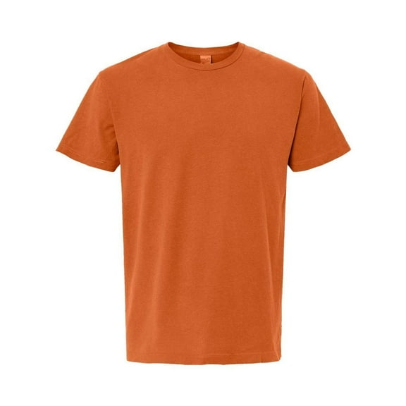 M&O - Unisex Vintage Garment-Dyed T-Shirt - 6500M - Burnt Orange - Size: 2XL