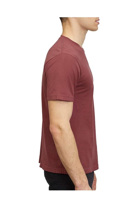 - Unisex Vintage Garment-Dyed T-Shirt - 6500M - Crimson - Size: S