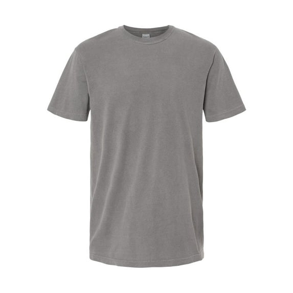 M&O - Unisex Vintage Garment-Dyed T-Shirt - 6500M - Grey - Size: S
