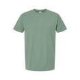 thumbnail image 1 of M&O - Unisex Vintage Garment-Dyed T-Shirt - 6500M - Light Green - Size: L, 1 of 2