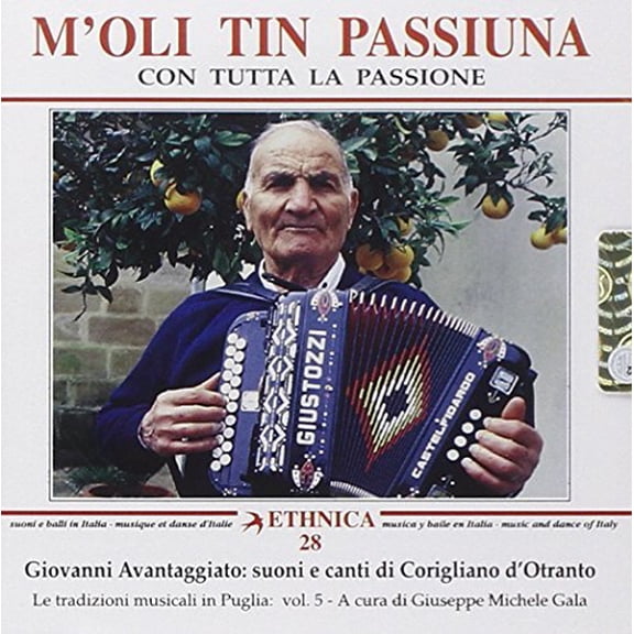 Con Tutta La Passione - Puglia Avantaggiato G (CD)