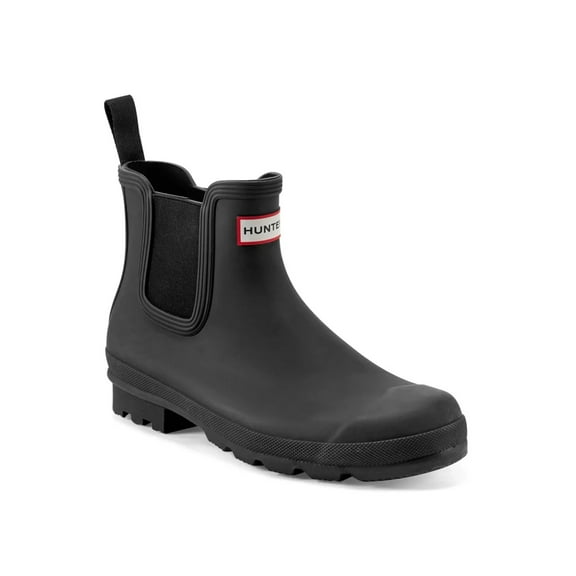 Hunter Men's Original Short Waterproof Rain Boots MFS9000RMA Black