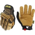 thumbnail image 1 of M-Pact Leather Gloves - Leather Impact-Resistant Work Gloves for Hand Support - Breathable Design - Shock Absorbing - Machine Washable - Brown/Black - Medium, 1 of 4