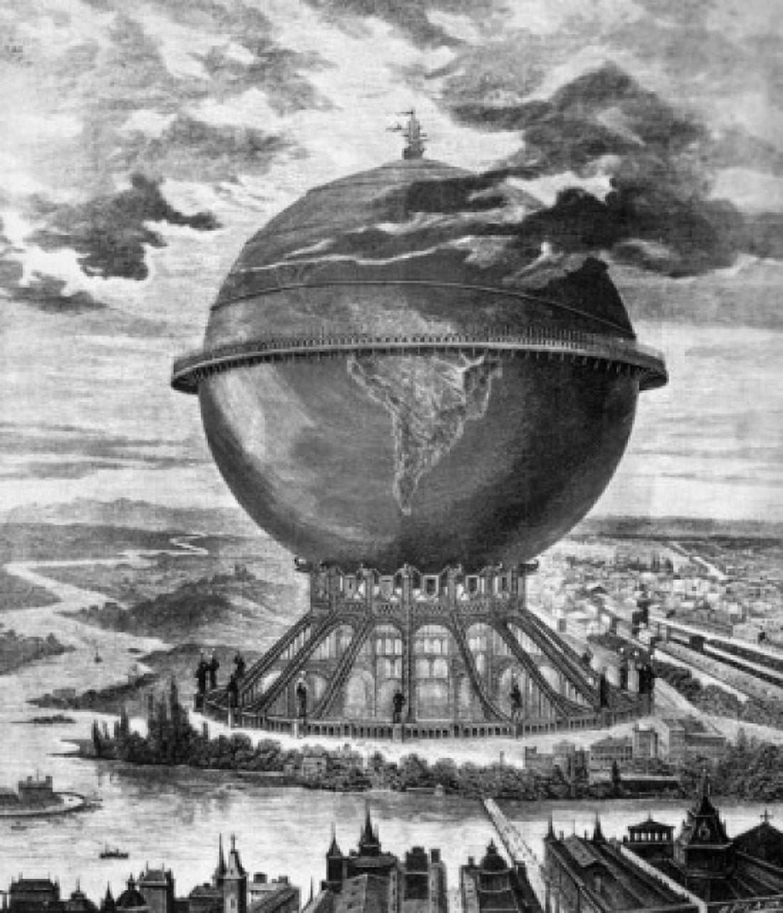 M Palacios Design for a Colossal Monument in Memory of Christopher Columbus Artist Unknown Canvas Art - (24 x 36)