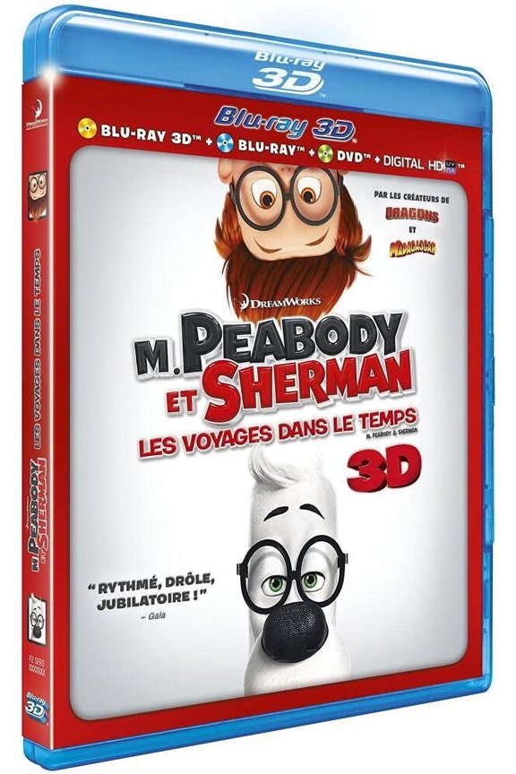 M. Peabody Et Sherman: Les Voyages Dans Le Temps (Blu-ray) Rob Minkoff