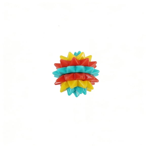 M Pet Training Accessory Dog Chew Ball For Aggressive Chewers Natural Plastic Tough Teething For Small Animals Daily Use Easy Operation Reliable Perform