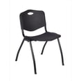 thumbnail image 1 of M Plastic Stack Chair - Black, 1 of 1