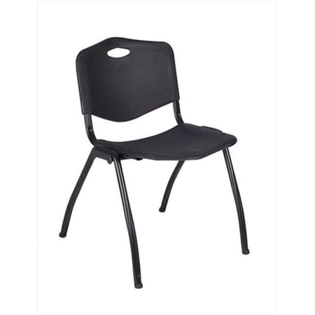M Plastic Stack Chair - Black