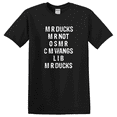 thumbnail image 1 of M R Ducks M R Not O S M R C M Wings Duck Lover Duck T-shirt, 1 of 5