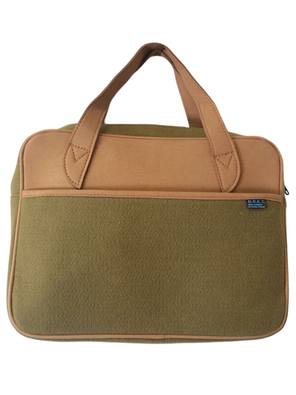 M.R.K.T. Men's Martin Briefcase 16'x6'x10', Green, One Size