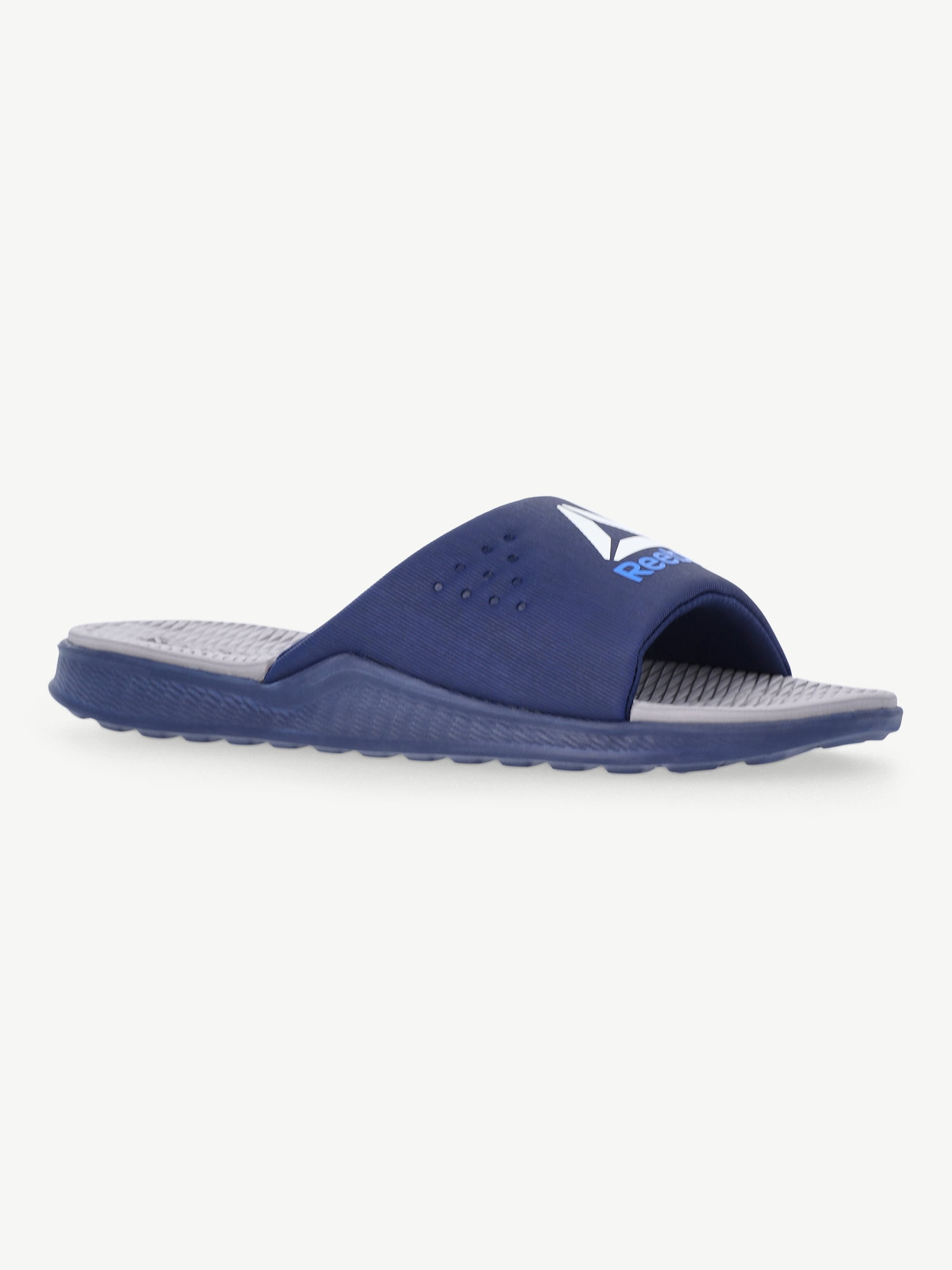 Reebok Men's Cushioned Comfort Slip-On Slides