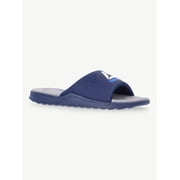 Reebok Mens Cushioned Comfort Slip-On Slides