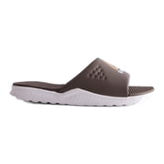 Reebok Mens Cushioned Comfort Slip-On Slides
