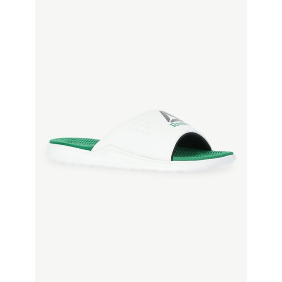 Reebok Men's Cushioned Comfort Slip-On Slides