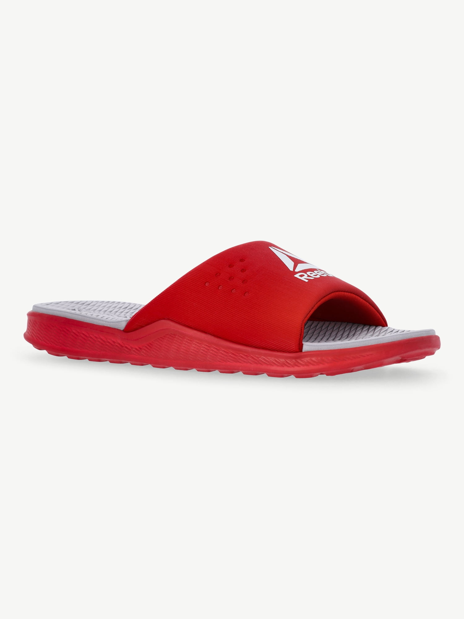 Reebok Men's Cushioned Comfort Slip-On Slides