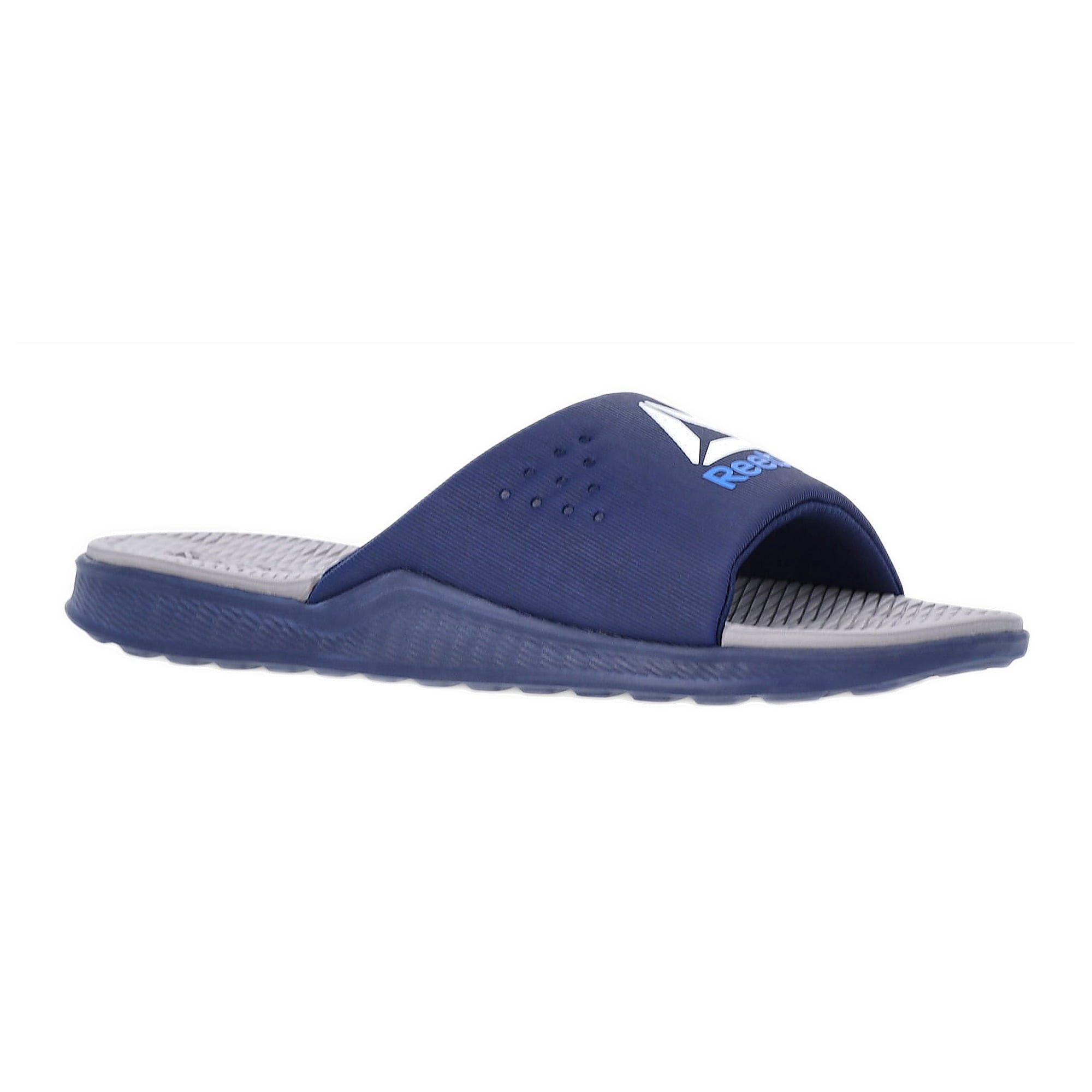 Reebok Men's Cushioned Comfort Slip-On Slides