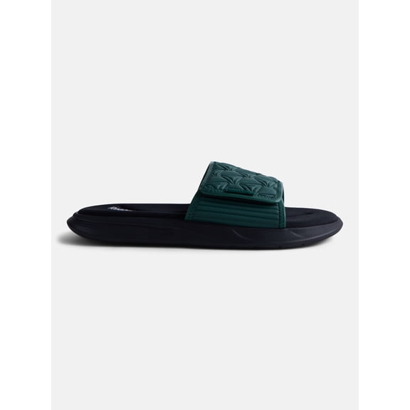 Reebok Men's Memory Foam Adjustable Strap Slide Sandals