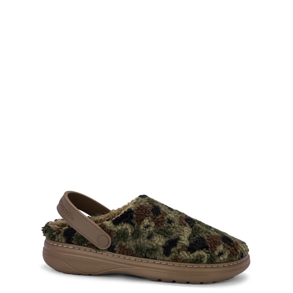 Rugged Shark Men's Faux Shearling Clogs