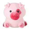 thumbnail image 1 of Medium Round Pig Plush, Pink, 8", Valentine's Day by Way To Celebrate, 1 of 8