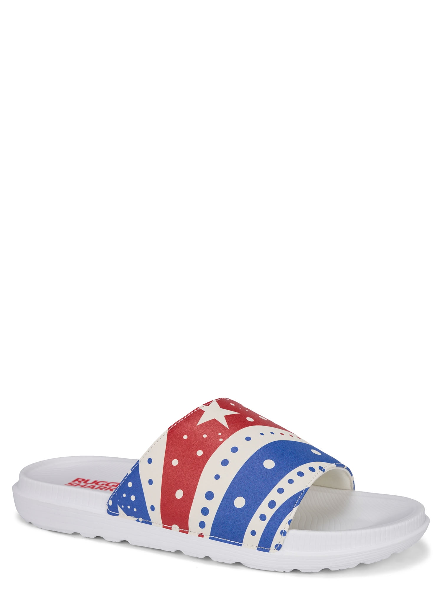 Rugged Shark Mens Americana Slide Sandals