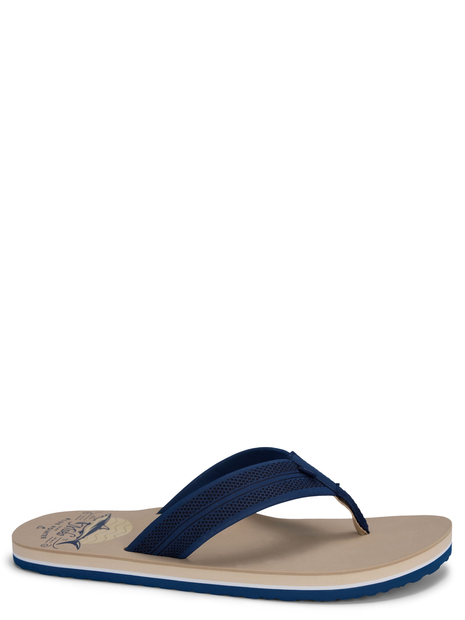 Rugged Shark Men's Shark Week Flip Flops