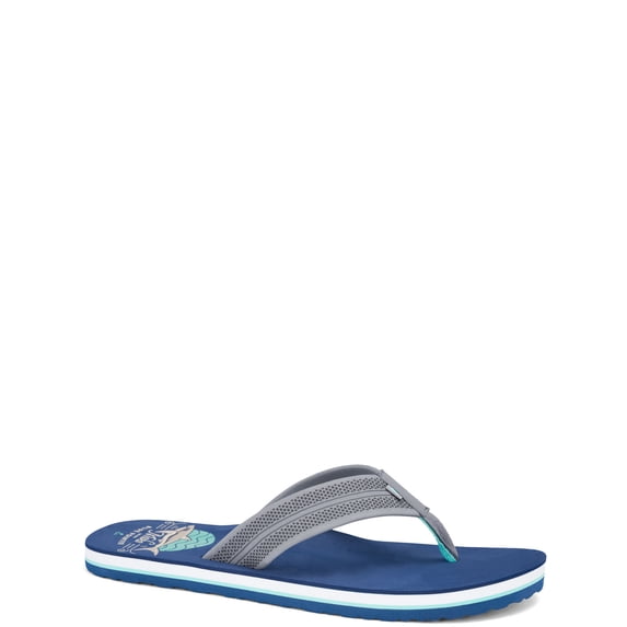 Rugged Shark Men's Shark Week Flip Flops
