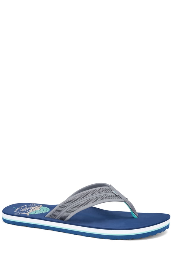 Men's Shark Week Flip Flops