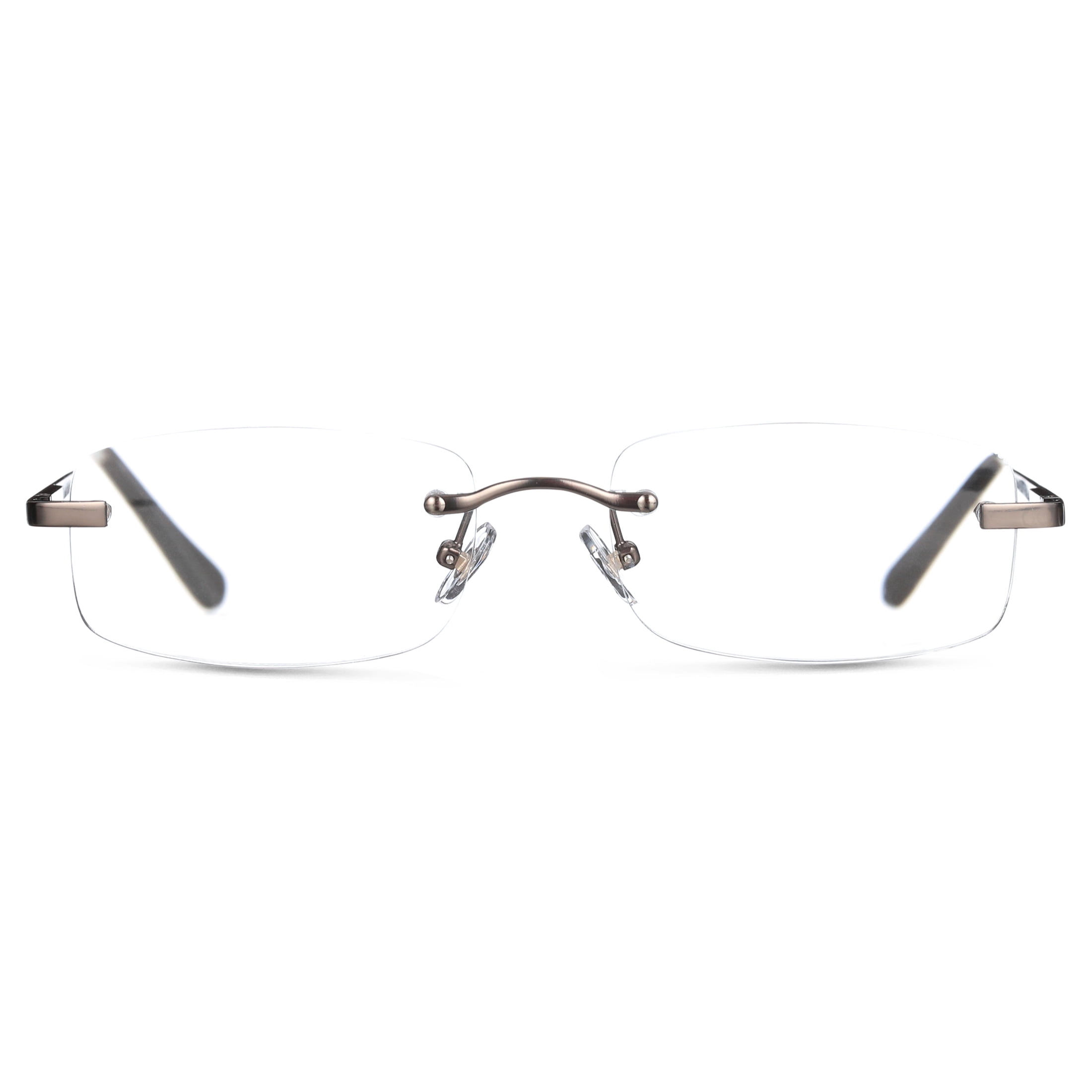 M+ Readers 180° Flex Temples Jean Dgun +2.00 Reading Glasses with Case