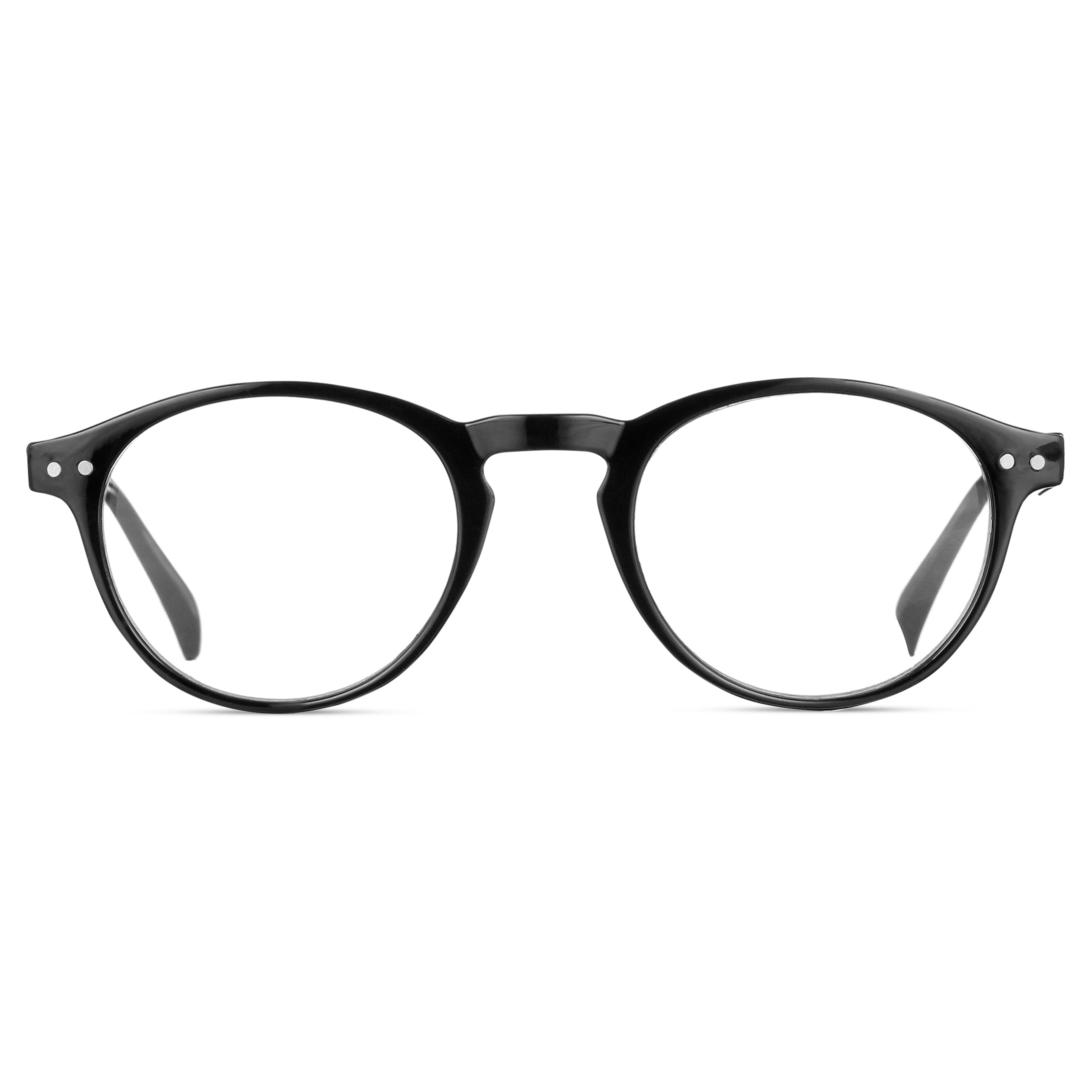 M Readers Innovation Dusk Black +1.50 Reading Glasses with Case