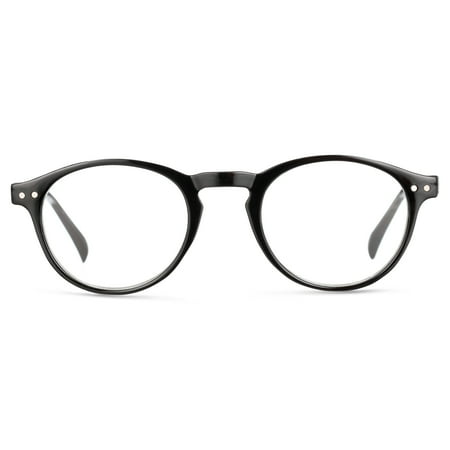 M Readers Innovation Dusk Black +3.00 Reading Glasses with Case