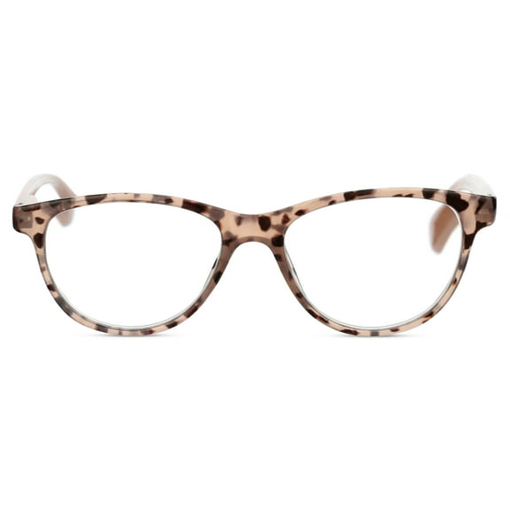 M Readers Jessie Blush Tortoiseshell +2.00 Reading Glasses with Case