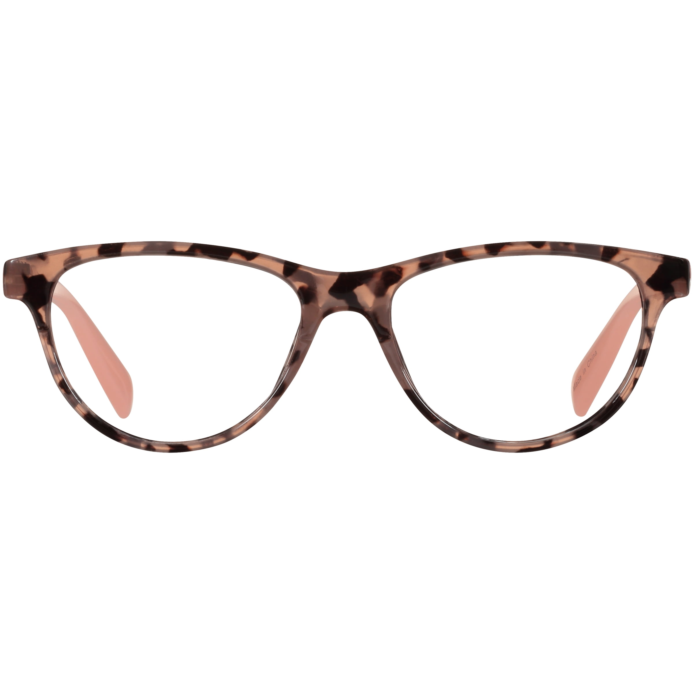 M Readers Jessie Blush Tortoiseshell +2.50 Reading Glasses with Case
