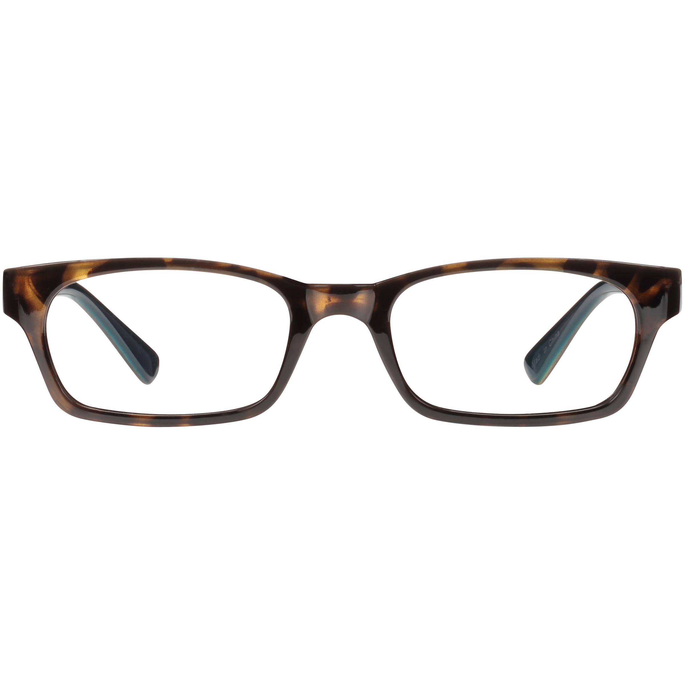 M Readers Women's Colleen +1.75 Rectangle Reading Glasses - Tortoise with Case