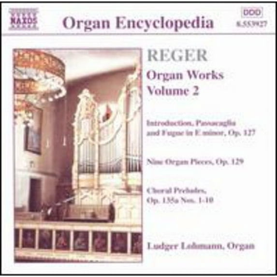 M. Reger - Organ Works-Vol. 2 - Classical - CD