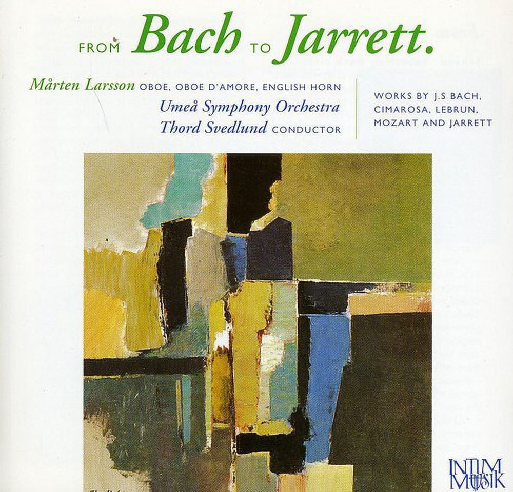 M Rten Larsson - Concerto for Oboe D'amore in a Major - Music & Performance - CD