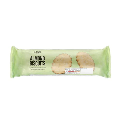M&S Almond Biscuits 200g, British Import (Pack of 2)
