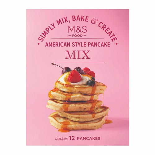 M&S American Style Pancake Mix 400g, British Import (Pack of 2)