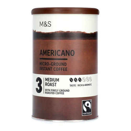 M&S Americano Instant Coffee 100g, British Import (Pack of 2)