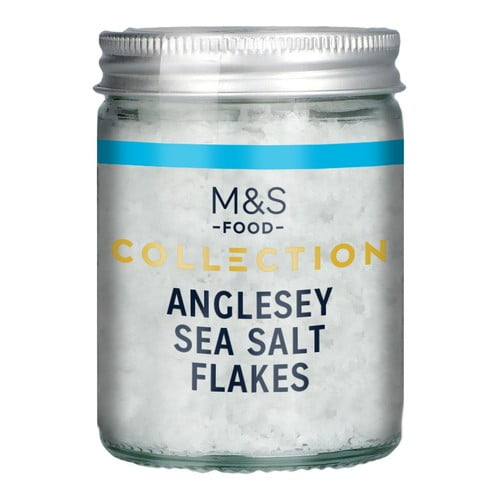 M&S Anglesey Sea Salt 50g, British Import (Pack of 2)