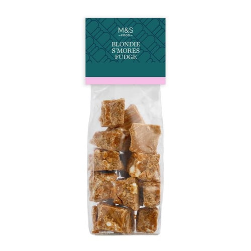 M&S Blondie Smores Fudge 300g, British Import (Pack of 3)