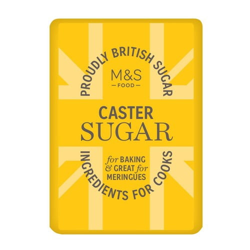 M&S British Caster Sugar 1kg, British Import (Pack of 2)