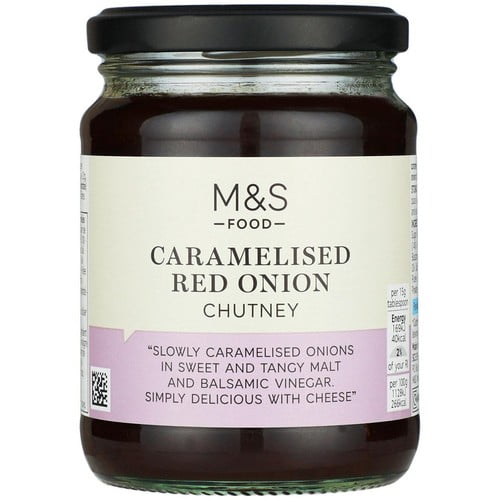 M&S Caramelised Red Onion Chutney 330g, British Import (Pack of 2)