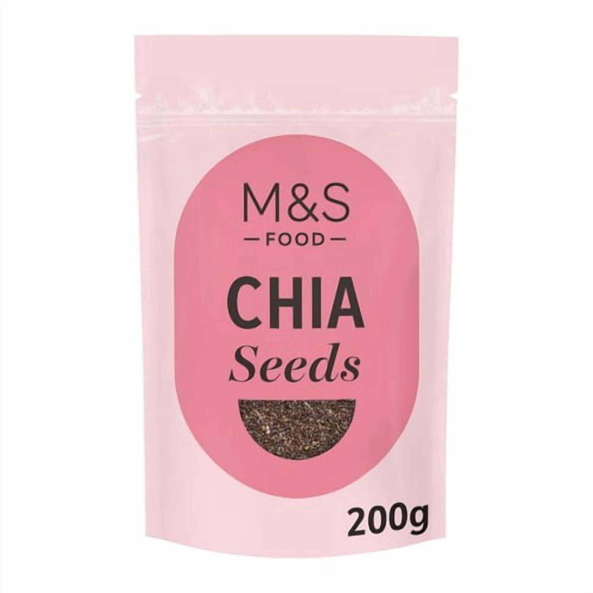 M&S Chia Seeds 200g, British Import (Pack of 3)