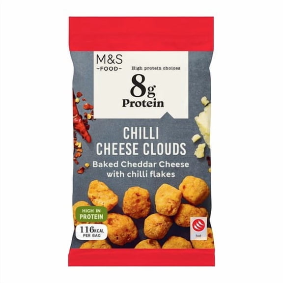 M&S Chilli Cheese Clouds 20g, British Import (Pack of 6)