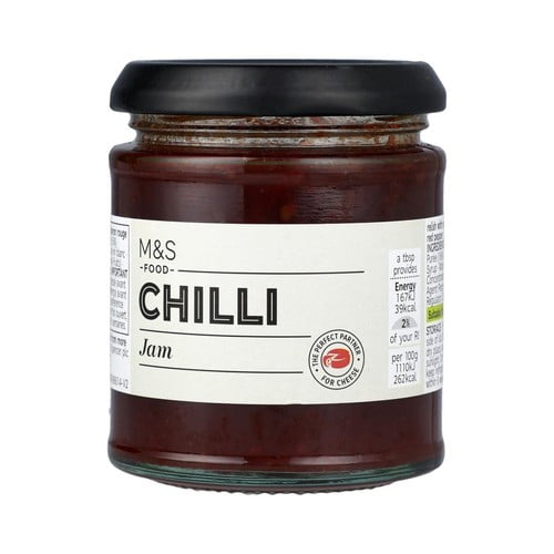M&S Chilli Jam 210g, British Import (Pack of 2)