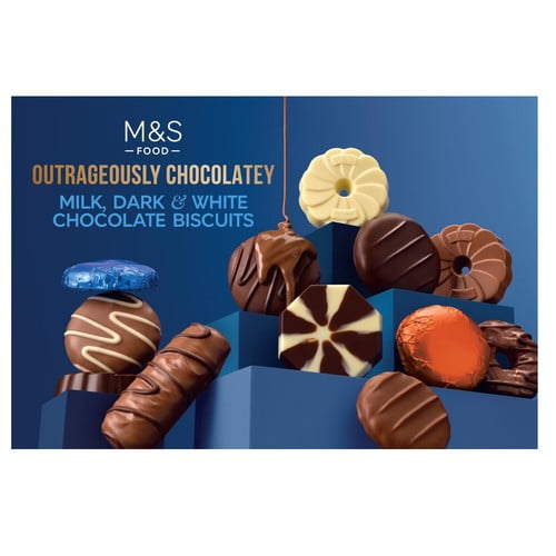 M&S Chocolate Biscuit Selection 450g, British Import (Pack of 2)