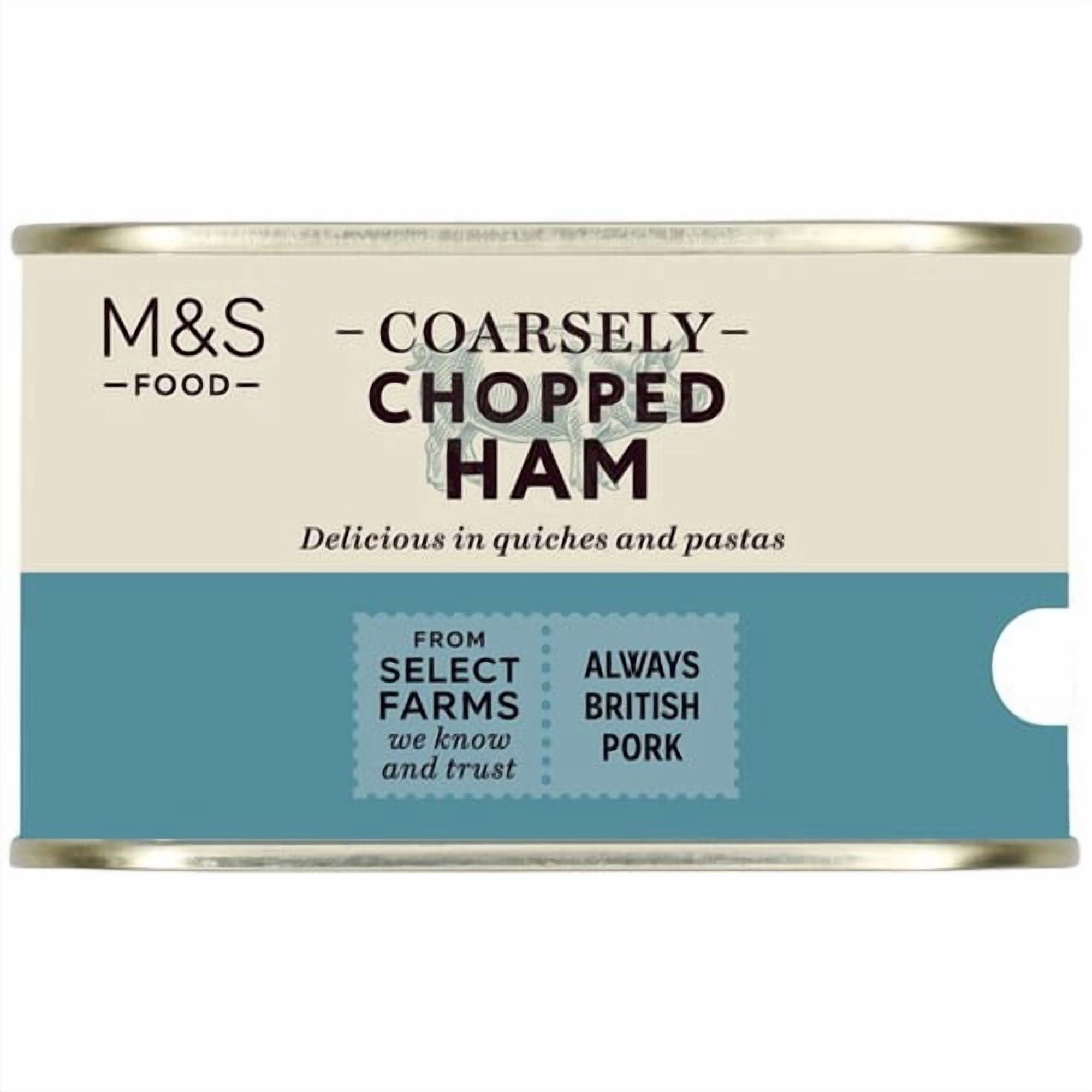 M&S Chopped Ham 198g, British Import (Pack of 3)