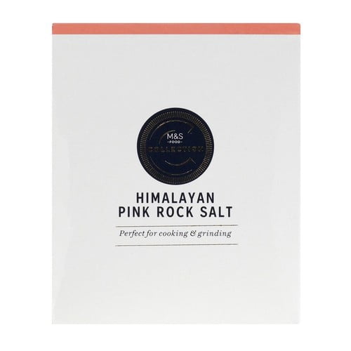 M&S Collection Himalayan Pink Rock Salt 350g, British Import (Pack of 2)